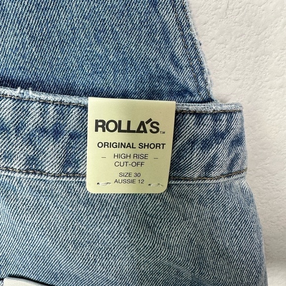NWT Rolla’s Original Shortalls High Rise Cut-Offs Multiple Sizes - Picture 8 of 9